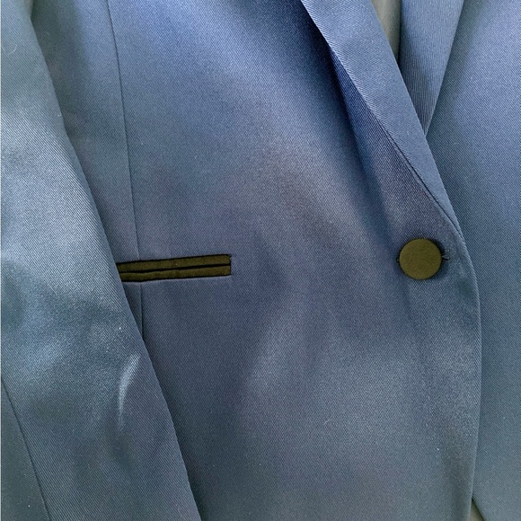 Sandro Royal Blue Blazer with Black Trim - Picture 5 of 5